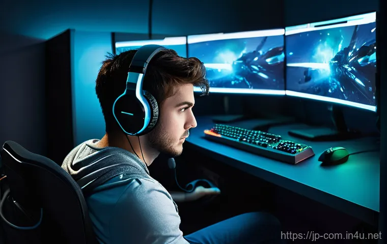 RAM 클럭 속도와 성능의 관계 - **A futuristic, conceptual depiction of RAM as a high-speed digital workbench for a CPU.** At the ce...